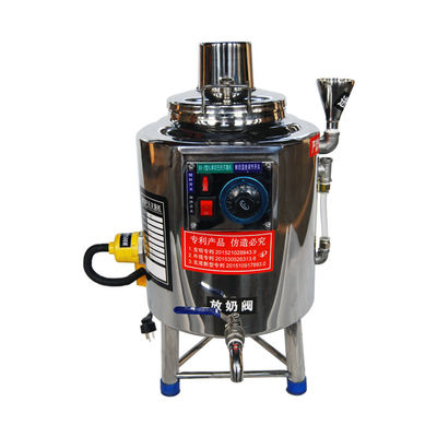 Petit liquide Juice Ice Cream frais de machine de pasteurisation de lait de Mini Electric 20L