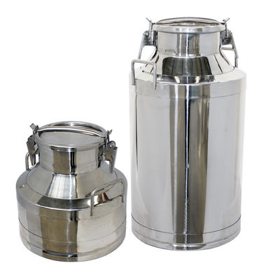 Boîte Olive Oil Drum Pails Barrels de lait d'acier inoxydable d'application de 60 litres de large