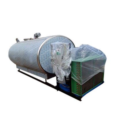 Cuve de stockage de lait de ramassage du lait de 1000 litres pour le refroidissement de lait cru