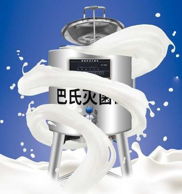 50L-500L nouveau type machine de pasteurisateur de lait de chèvre de vache avec le mélangeur