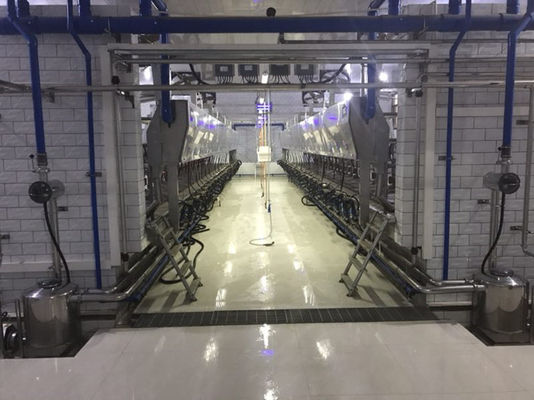 Équipement électronique en arête de poisson de mètre de salon de traite de vache à chèvre d'usine