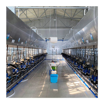 Équipement électronique en arête de poisson de mètre de salon de traite de vache à chèvre d'usine