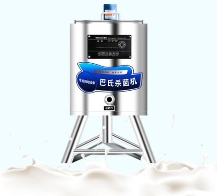 Machine Mini Milk Pasteurizer de pasteurisation de lait de 304 homogénisateurs