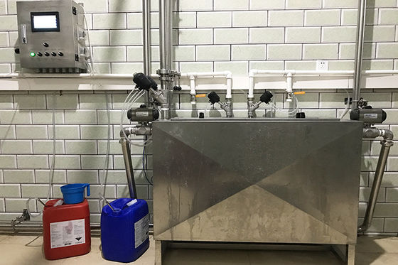 Cadre galvanisé en arête de poisson automatique d'immersion chaude de salon de traite de vache laitière