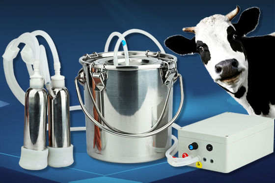La machine à traire électrique portative de vache à acier inoxydable a renforcé Hemming For Longer Life