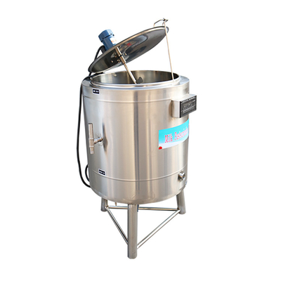 Acier inoxydable de petit pasteurisateur à la maison de lait du litre 50l en lots 100 de Htst 500l