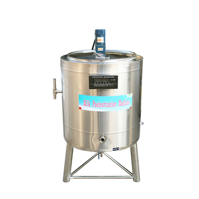 Acier inoxydable de petit pasteurisateur à la maison de lait du litre 50l en lots 100 de Htst 500l