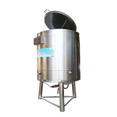 Acier inoxydable de petit pasteurisateur à la maison de lait du litre 50l en lots 100 de Htst 500l