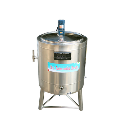 Acier inoxydable de petit pasteurisateur à la maison de lait du litre 50l en lots 100 de Htst 500l