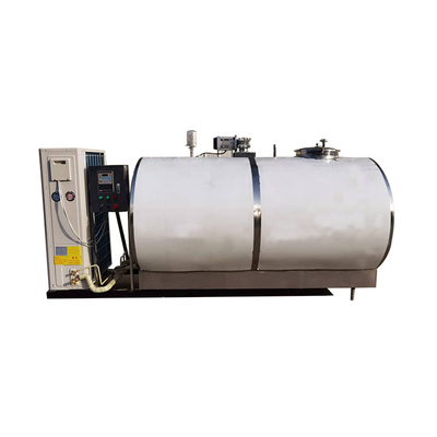 1000l acier inoxydable du réfrigérateur 2000l en vrac du lait d'unité crue de refroidissement