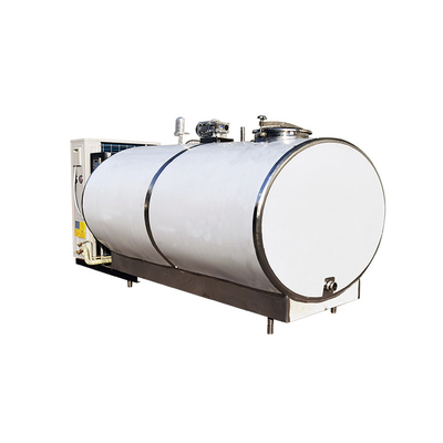 Le petit 1000 réservoir en vrac de refroidissement du lait d'acier inoxydable du litre 2000l a frigorifié