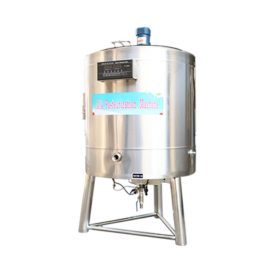 Type vertical petite machine d'opération facile de pasteurisateur de lait de laiterie
