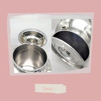 Le lait de Pai Air Tight Stainless Steel de stockage de grain met en boîte 20 litres